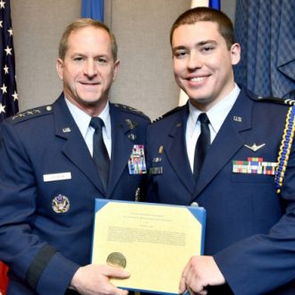 Martin York Named U.S. Air Force Cadet of the Year